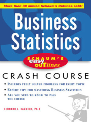 cover image of Business Statistics